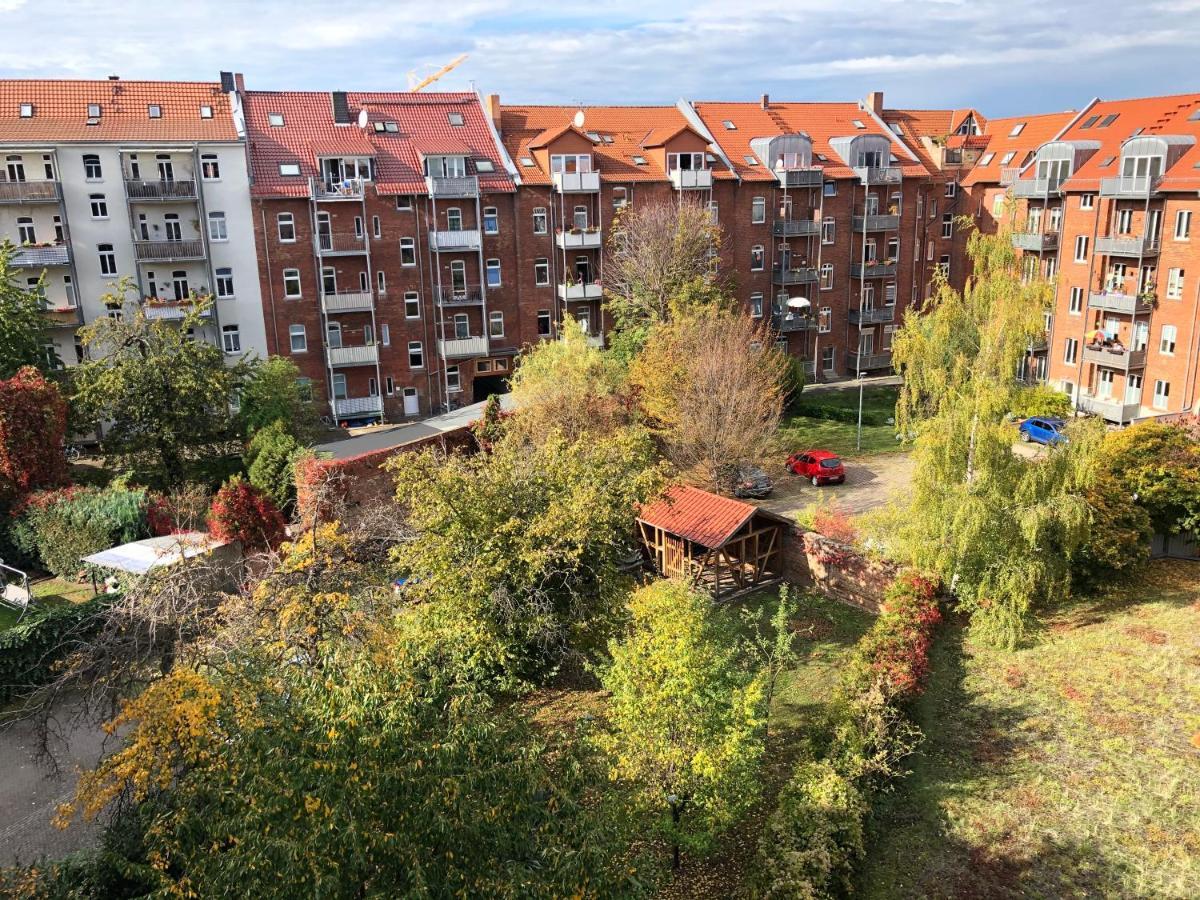 Wohnung Mit Blick Auf Die Zitadelle Petersberg - 3 Zimmer Erfurt Exteriör bild