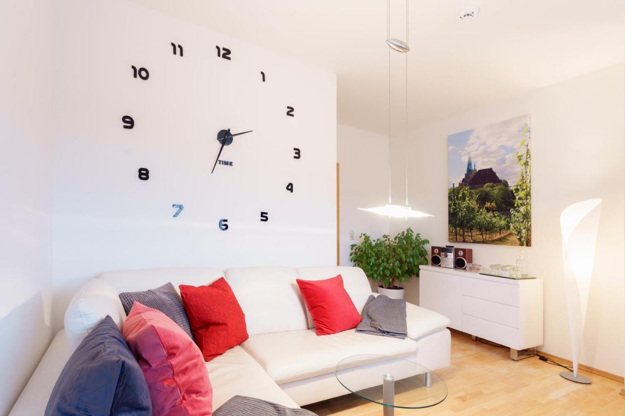 Wohnung Mit Blick Auf Die Zitadelle Petersberg - 3 Zimmer Erfurt Exteriör bild