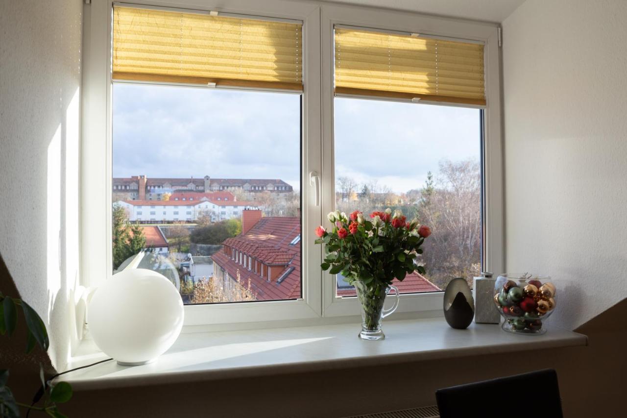 Wohnung Mit Blick Auf Die Zitadelle Petersberg - 3 Zimmer Erfurt Exteriör bild