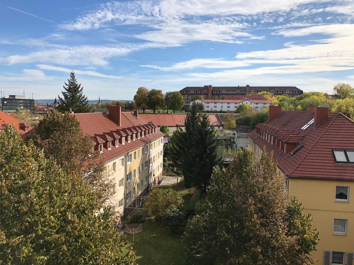 Wohnung Mit Blick Auf Die Zitadelle Petersberg - 3 Zimmer Erfurt Exteriör bild