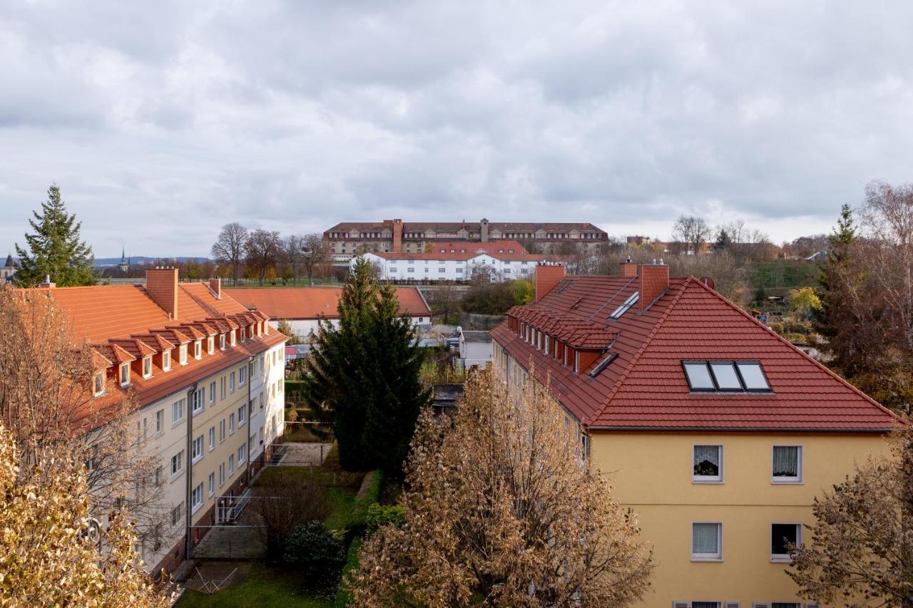 Wohnung Mit Blick Auf Die Zitadelle Petersberg - 3 Zimmer Erfurt Exteriör bild
