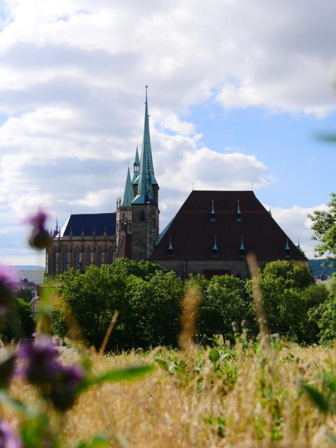 Wohnung Mit Blick Auf Die Zitadelle Petersberg - 3 Zimmer Erfurt Exteriör bild